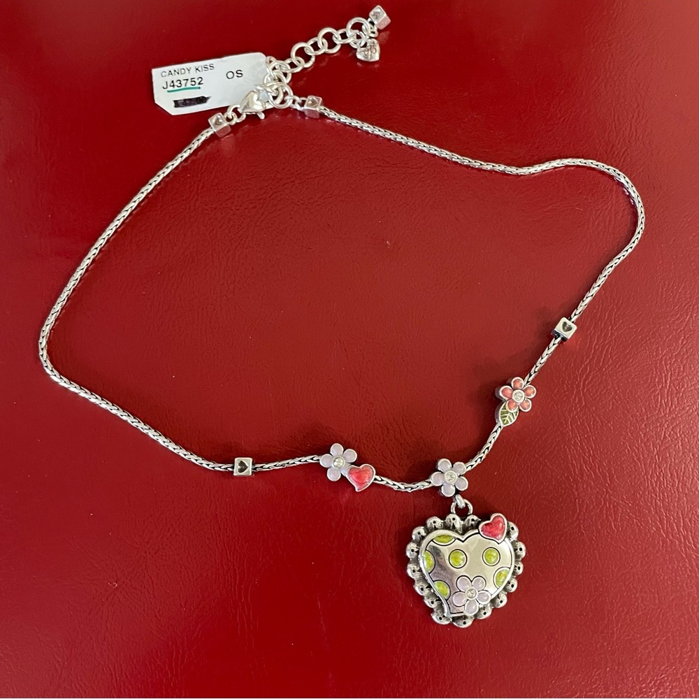 NWT Brighton Candy Kiss Necklace